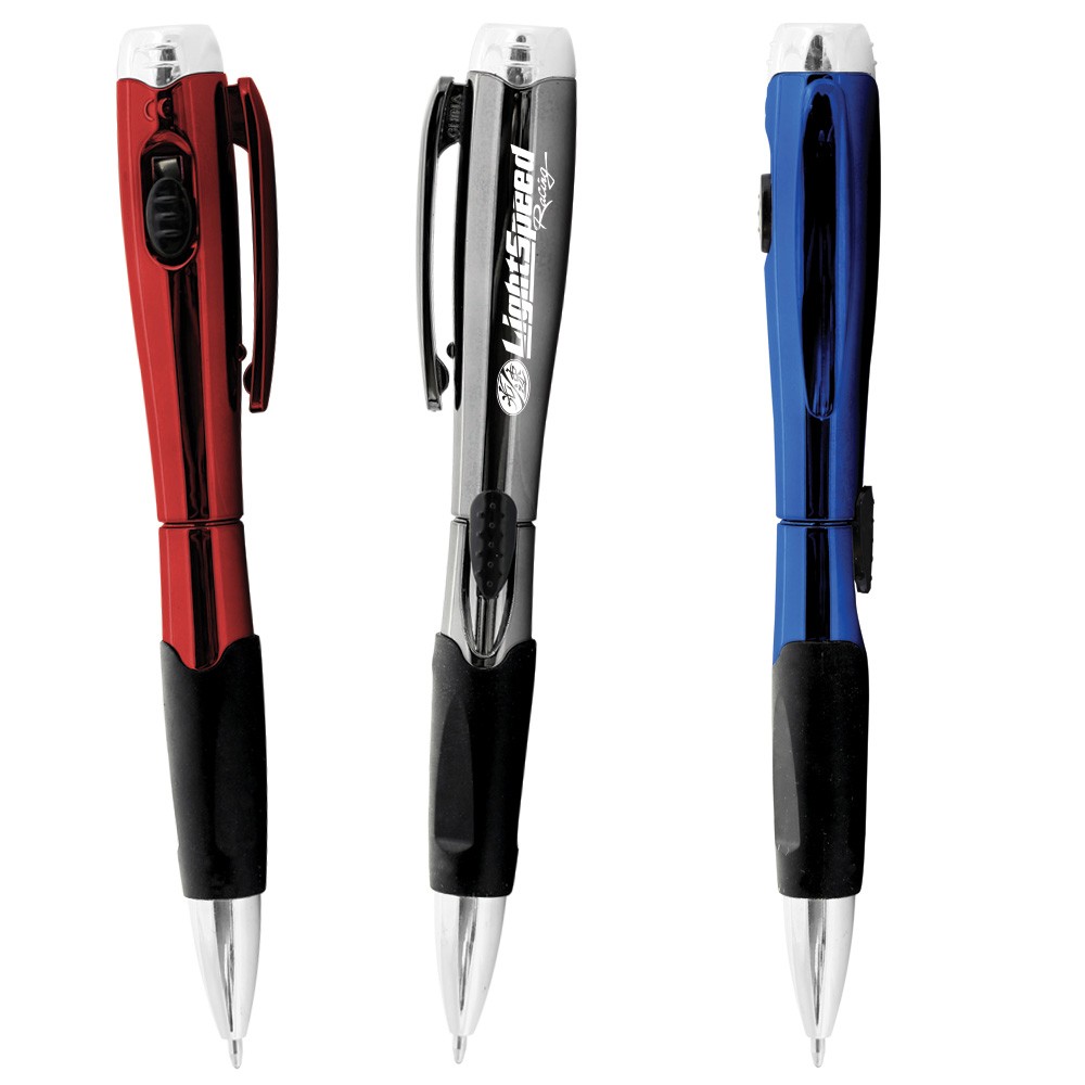 Retractable LED Light up Ballpoint Pen WAUCULEDFLASH Retractable LED Light up Ballpoint Pen WAUCULEDFLASH